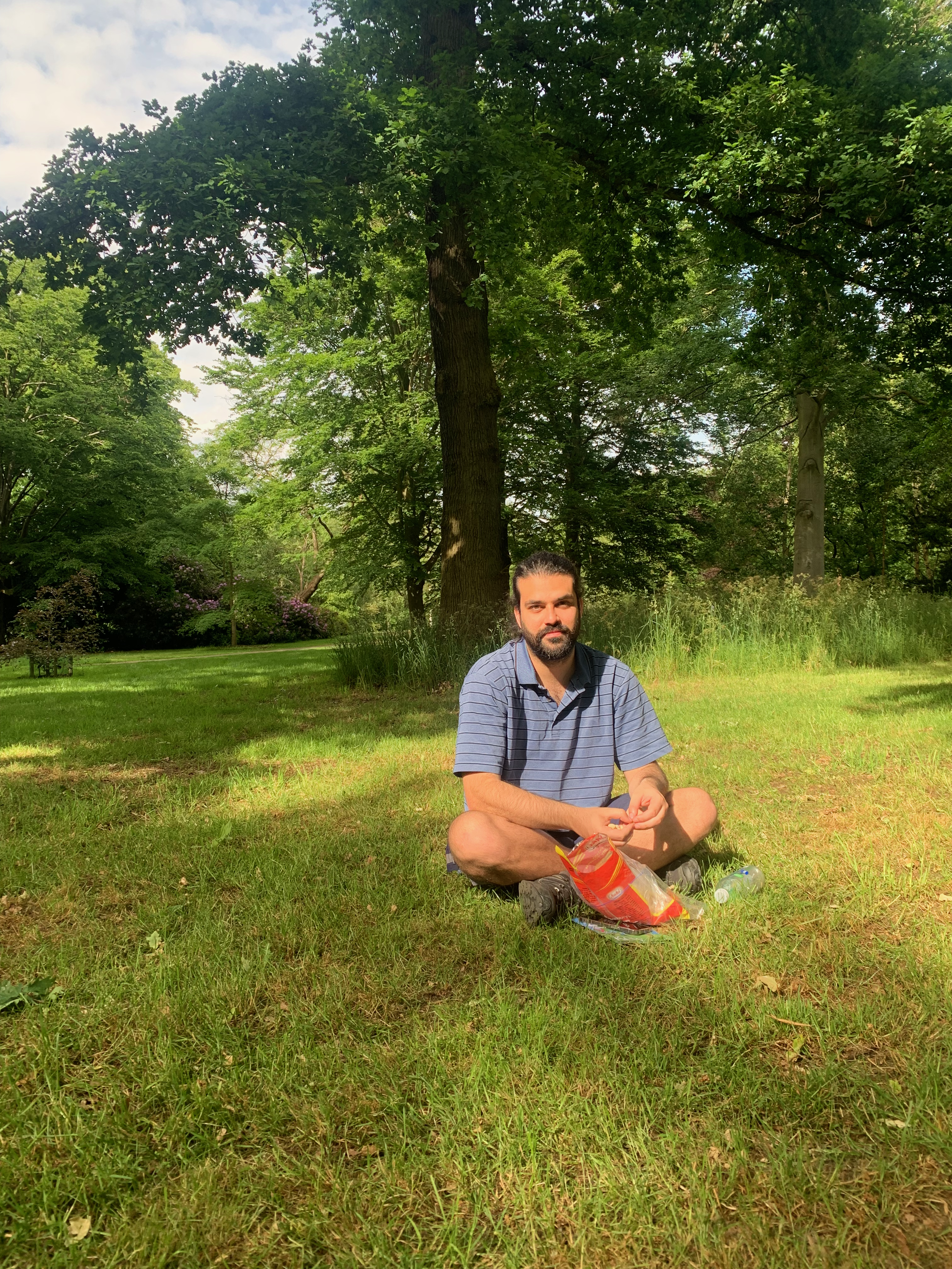 Federico Reyes at Kew Gardens